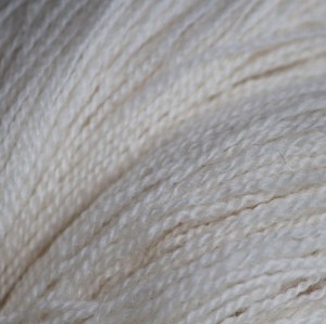 Shetland lace yarn, close up